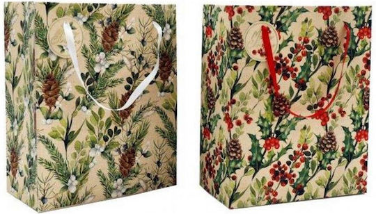 Atmosphera Berries Multicolour Gift Bag 19x22.9x8.9cm