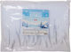 Weihnachtsaccessoires Schneeflocken Fensterdekoration 30cm 2m Weiße