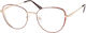 Brilo Reading Glasses +2.50 in Gold color BR040...