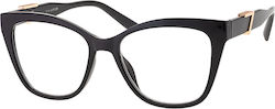 Brilo Reading Glasses +1.00 in Black color BR076BLACK1.00
