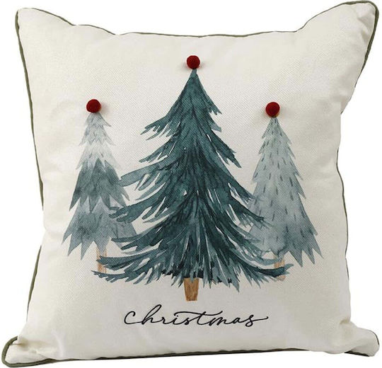 Atmosphera Xmas Trees Weihnachtsdekorative Kissen Platz 45x45cm
