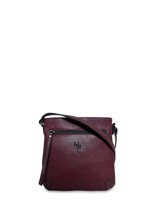 Geantă de damă Crossbody Burgundy 54003499