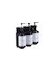 Dispensers Wall-mounted Dispenser Ceramic Black 500ml