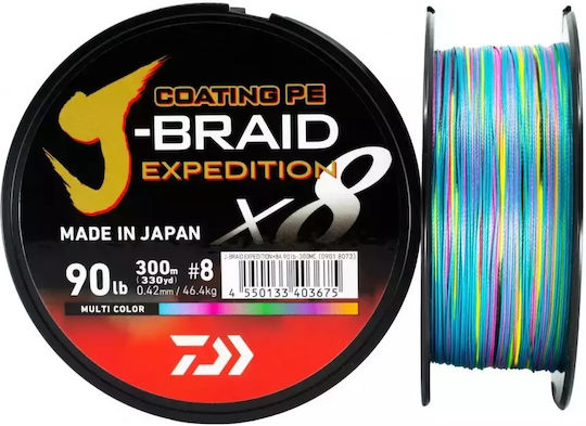 Daiwa J Braid Expedition X8 300m 0.32mm 0.32mm