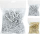 Χορτο Tinsel Shiny Χριστουγεννιατικη Διακοσμηση 20gr Χρυσο Ασημι