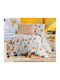 MayHome Kids Cotton Pillowcase 50x70cm Beige