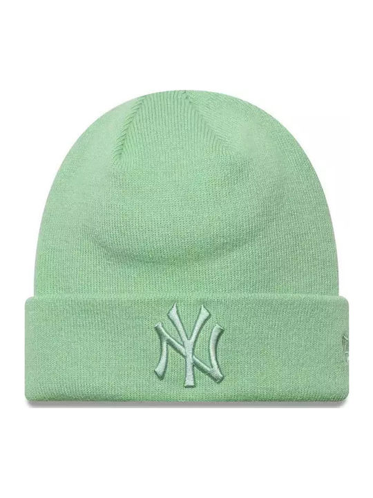League Essential Beanie Unisex Beanie Knitted in Green color