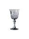 Mario Luca Giusti Glass White Wine / Champagne made of Glass in Gray Color Goblet