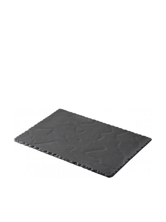 Revol Farfurie Joasă Rectangulară Basalt 30x20cm