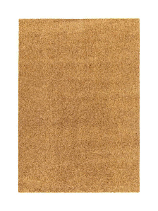 Decostar Dolce 71181-808 Teppich Rechteckig Synthetisch,Polyester/Cotton/Leather Gelb
