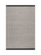 Tapicap Herringbone Kelim Rug Rectangular Wool Cream