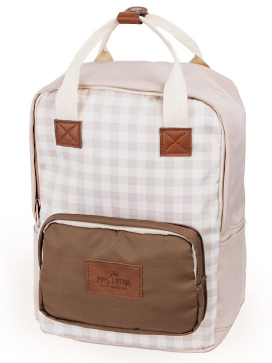 Mrs Ertha Kids Bag Backpack Brown 38cmx27cmx13cmcm