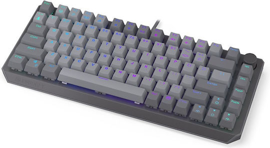 Endorfy Thock V2 75% Gaming Mechanical Keyboard 75% With Custom Red Switches And Illuminated Keys English US