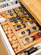 Creative Tischspiel Holz Basis 15x9x5cm Beige