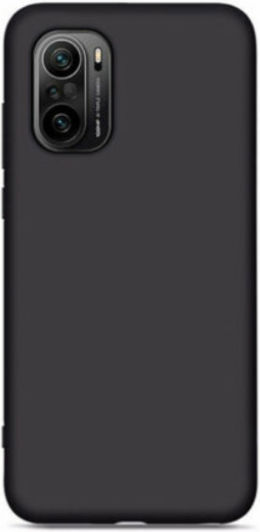 Обикновена Xiaomi Mi Задна корица Силикон Черен (Xiaomi Mi 11i, Poco F3)