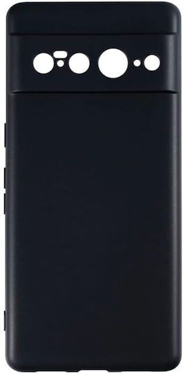 Back Cover Silicon Negru (Google Pixel 7 Pro)