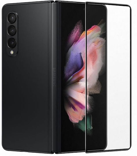 Vollkleber Vollflächig gehärtetes Glas Schwarz (Galaxy Z Fold6)