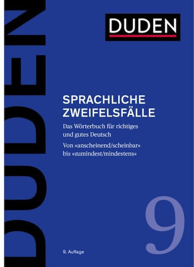 Duden 9-sprachilche Zweifelsfalle