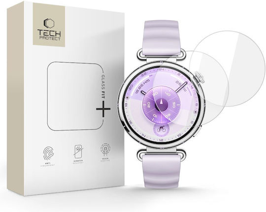 Tech-Protect Glass Fit+ Tempered Glass pentru Huawei Watch GT 6 41mm 2buc
