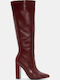 Damenstiefel Burgundisch