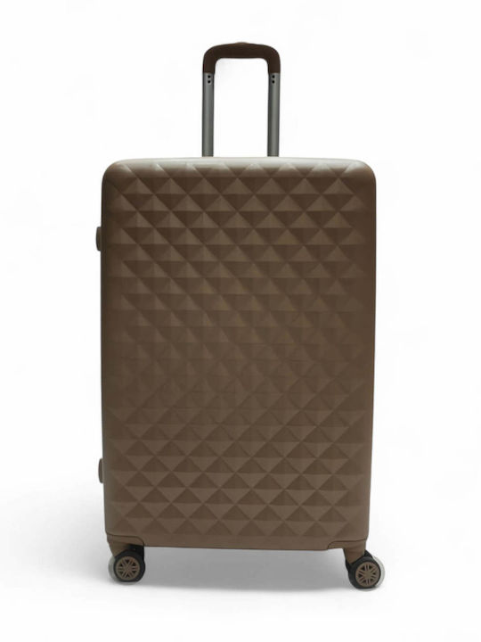 Playful Bags Large Travel Suitcase Hard Pink/Go...