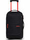 Satch Cabin Travel Suitcase Black with 4 Wheels