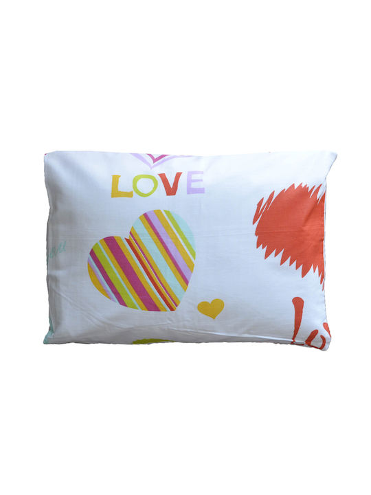 Viopros Fată De Pernă Pentru Copii Din 100% Bumbac 35x45cm Albă