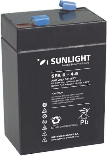 SunLight Plumb Baterie UPS cu Tensiune 6V 20buc