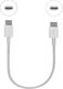 Chengxin USB 2.0 Cable USB-C male - USB-C White 0.3m
