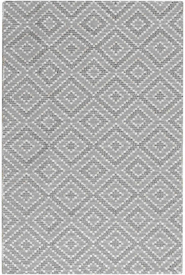Balsan Χαλί Ορθογώνιο Βαμβακερό Grey 120x180cm
