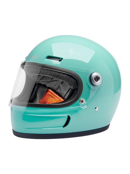 Biltwell Gringo Gloss Black Motorradhelm Volles...