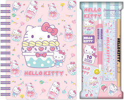 Hello Kitty Bumper Stationery Set Cupcake