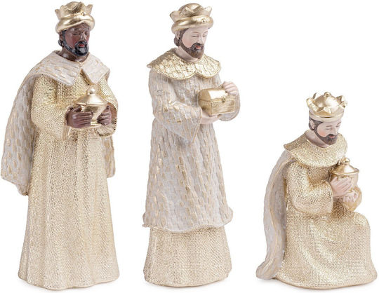 Bizzotto Weihnachtsfiguren Polyresin 3 Könige 17cm