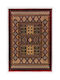 Ns Carpets Afgan Килим Правоъгълена Cherry Black