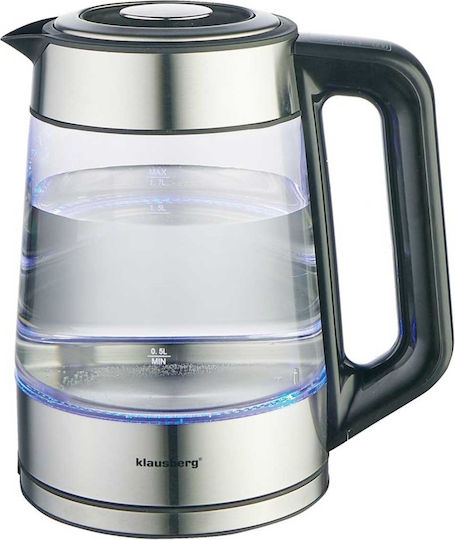 Klausberg Βραστήρας 1.7lt 2200W Ασημί