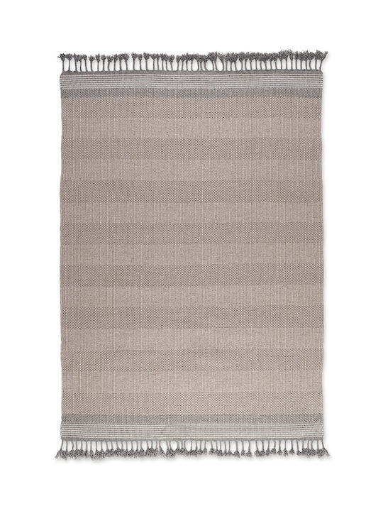 Tapicap Keren Rug Outdoor Rectangular Beige Grey