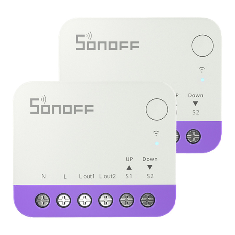 Sonoff MINI-RBS Smart Switch Wi-Fi (με Ουδέτερο) 2τμχ