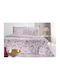Guy Laroche Duvet Cover Set Cotton Single with Pillowcase 165x225 Romance Melanze