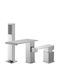 Vevor Mixing Bathtub Shower Faucet Gray