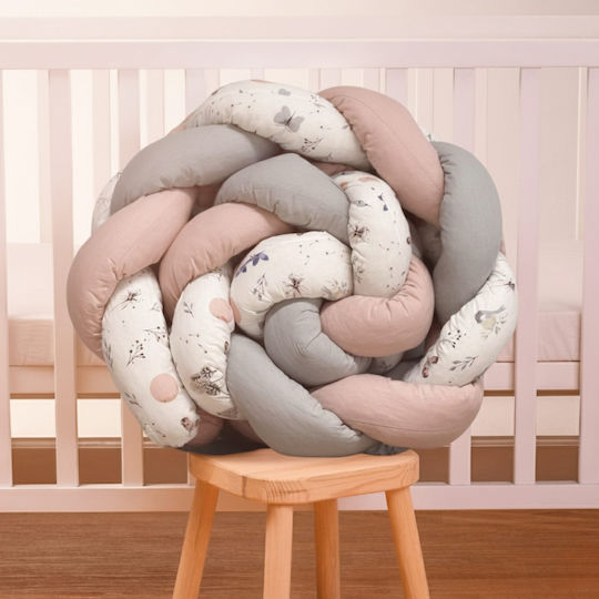 abo Crib Bumpers Braided Inside 20x210cm