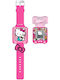 Kids Licensing Ceas digital pentru copii cu curea din cauciuc/plastic Roz