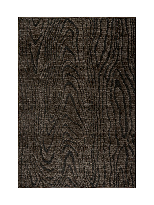 Bekas Carpets Mancini Teppich Rechteckig Synthetisch,Polyester/Cotton/Leather Braun