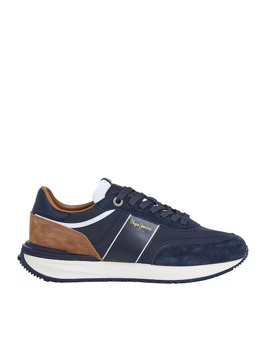 Pepe Jeans Buster Serie Ανδρικά Sneakers Μπλε