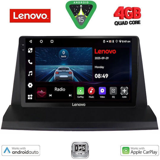 Lenovo Ηχοσύστημα Αυτοκινήτου για Lexus NX 2014 (Bluetooth/USB/WiFi/GPS/Apple-Carplay/Android-Auto) με Οθόνη Αφής 9"