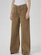 Women's Jean Pants in Wide Fit Brown