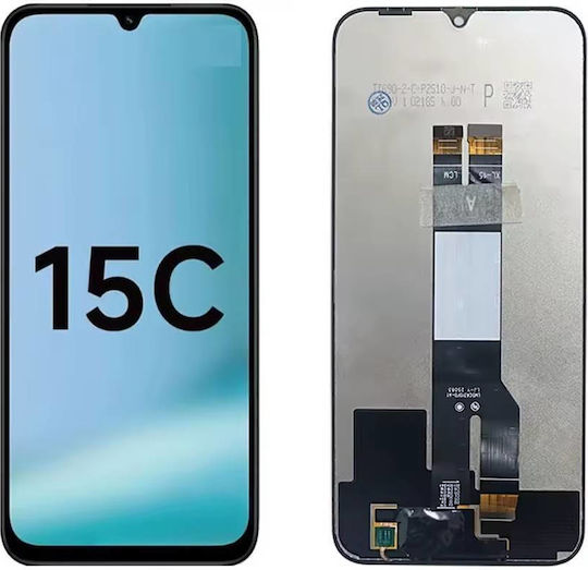 Οθόνη mit Touch-Mechanismus für Xiaomi Redmi 15C 5G (Schwarz)