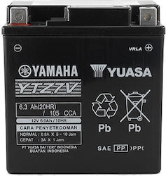Yuasa GEL Μπαταρία Μοτοσυκλέτας YTZ7V με Χωρητικότητα 6.3Ah Yuasa GEL Μπαταρία Μοτοσυκλέτας YTZ7V με Χωρητικότητα 6.3Ah