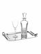 Best Man Set Inox / Crystal Silver 3pcs