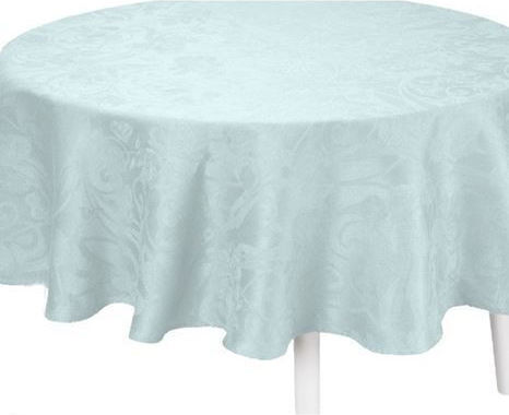 Le Jacquard Francais Rotunde Leinen Brume-mist 175x175cm