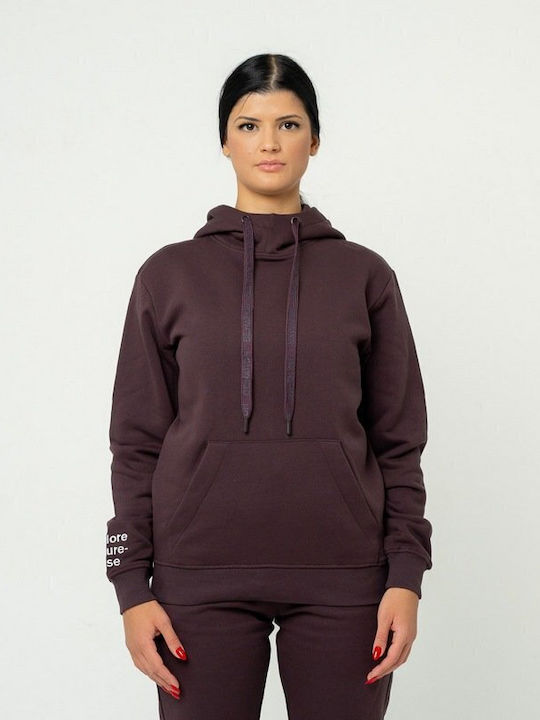 Be:Nation Women's Sweatshirt Eggplant